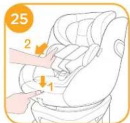 Joie Spin Safe - Spanna fast barnet - 2