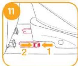 Joie Spin Safe - De voet verwijderen - 2