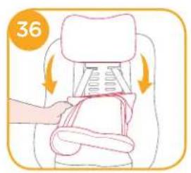 Joie Spin Safe - Detacher les parties souples - 6