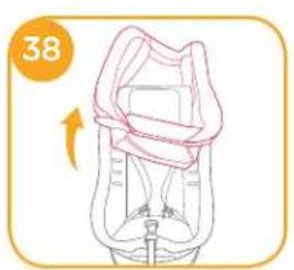 Joie Spin Safe - Detacher les parties souples - 8