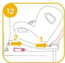 Joie iSpin Safe - Odmontovanie základne - 3
