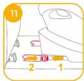 Joie iSpin Safe - Odstranitev podstavka - 2