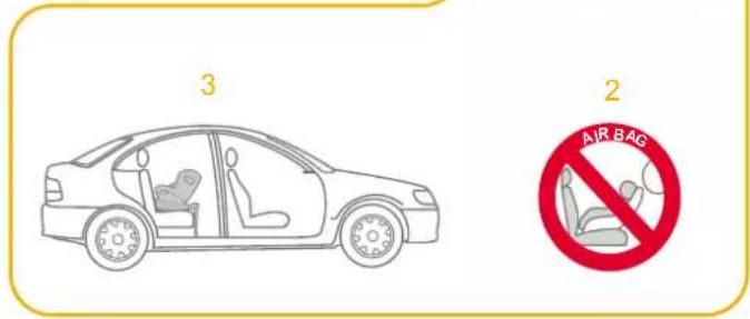 Joie iSpin Safe - Dbejte pri instalaci - 3