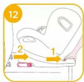Joie iSpin Safe - Retrait de la base - 3