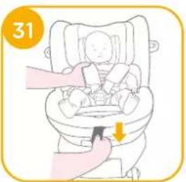 Joie iSpin Safe - Het kind vastzetten - 9