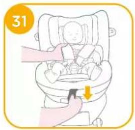 Joie iSpin Safe - Odstránenie mäkkych Častí - 4