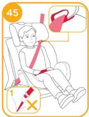 Joie Stages Fx - ii. Bien attacher votre enfant dans le dispositif de retenue pour enfants - 1