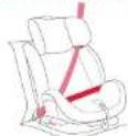 Joie Stages Fx - Pour une installation avec des fixations ISOFIX et une ceinture à 3 points - 4