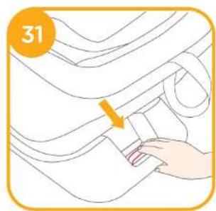 Joie Stages Fx - b. For installation with ISOFIX (ISOFIX attachments and top tether) - 5