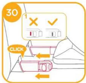Joie Stages Fx - b. Para la instalación con ISOFIX (sujeciones ISOFIX y correa superior) - 2