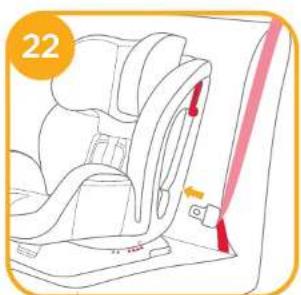 Joie Stages Fx - a. For installation with 3-point-belt - 1