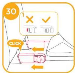 Joie Stages Fx - b. For installation with ISOFIX (ISOFIX attachments and top tether) - 4