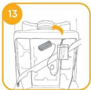 Joie Stages Fx - i. Installation for Rearward Facing Mode - 5
