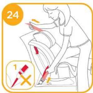 Joie Stages Fx - a. Para la instalación con cinturón de 3 puntos de sujeción - 3