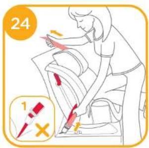 Joie Stages Fx - a. For installation with 3-point-belt - 3