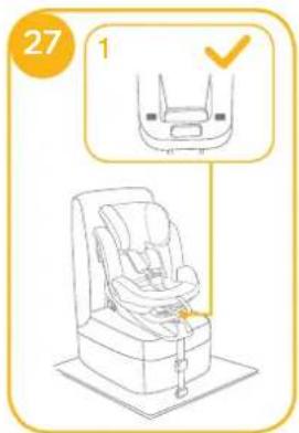 Joie Stages Isofix - red. 27-1 - 1