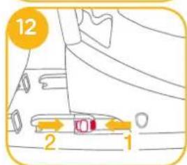 Joie Stages Isofix - De voet verwijderen - 3