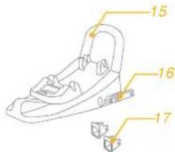 Joie Stages Isofix - Parts List - 2