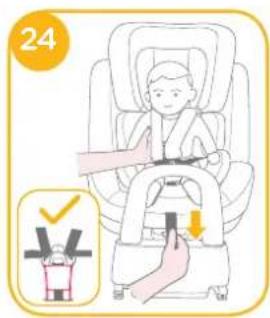 Joie Stages Isofix - Securing your Child in the stages™ isofix Rearward Facing - 6