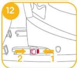 Joie Stages Isofix - Removing the base - 3
