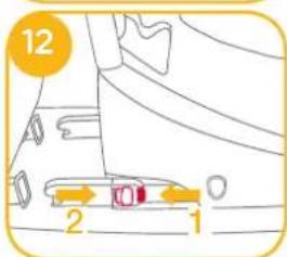 Joie Stages Isofix - Removendo a base - 3