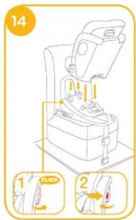 Joie Stages Isofix - Modo Bebê (Modo para Trás) - 1
