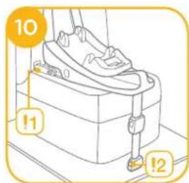 Joie Stages Isofix - De voet verwijderen - 1