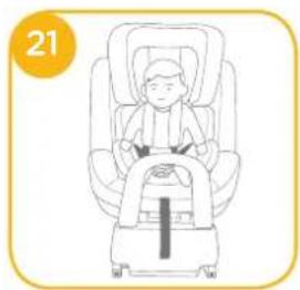 Joie Stages Isofix - Securing your Child in the stages™ isofix Rearward Facing - 4