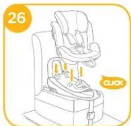 Joie Stages Isofix - Modo para niños pequeños (Modo orientado hacia adelante) - 1