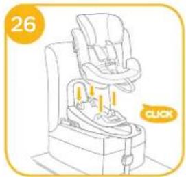 Joie Stages Isofix - Mode bambin (mode face à la route) - 1