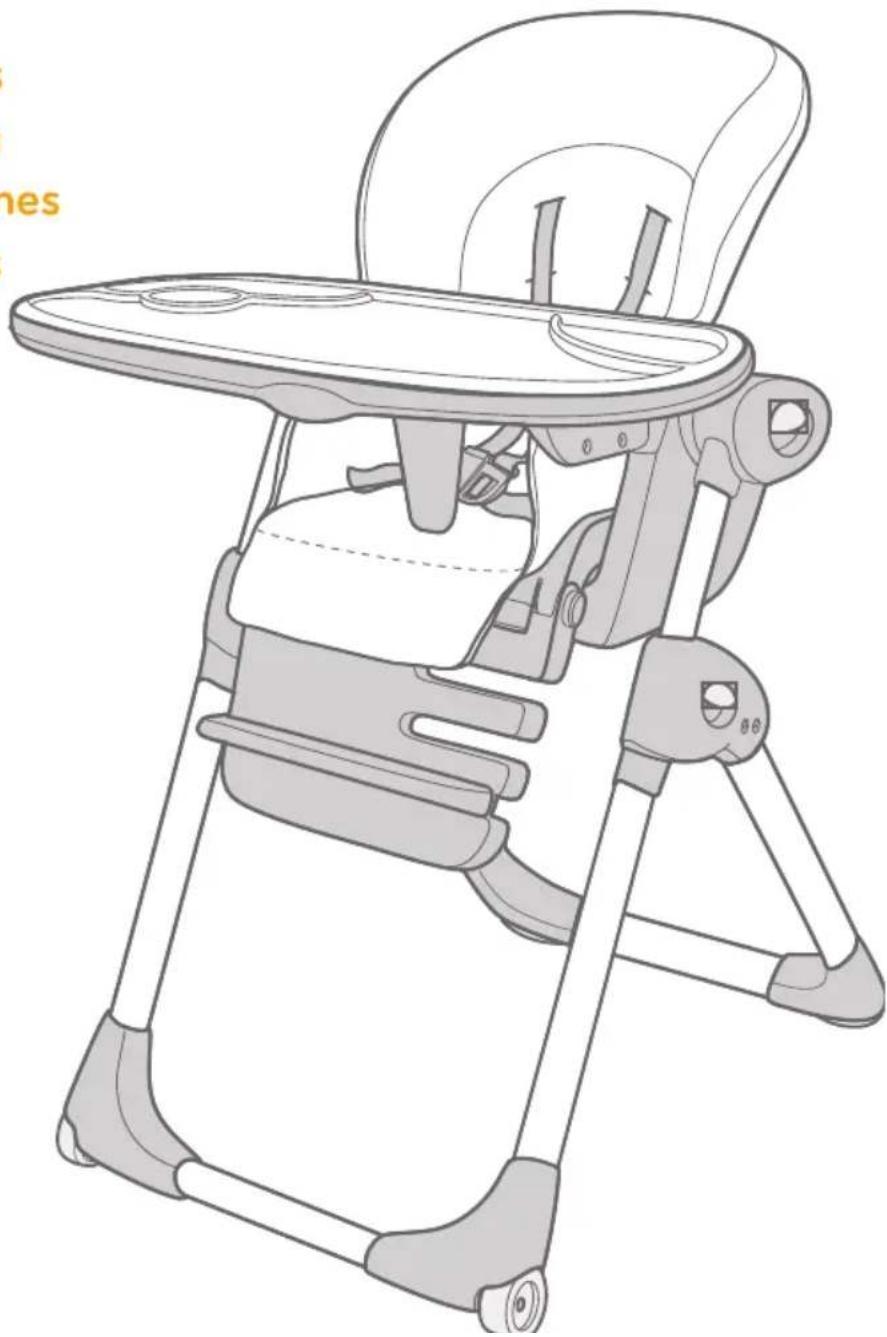 Joie Mimzy 2In1 - mimzyTM mimzyTM 2in1 highchair - 1