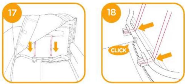 Joie Roomie Glide - Bedside Sleeper Assembly - 14