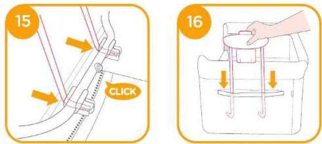Joie Roomie Glide - Bedside Sleeper Assembly - 12