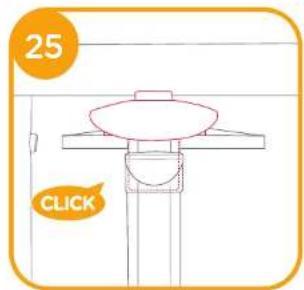 Joie Roomie Glide - Bedside Sleeper Assembly - 21