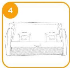 Joie Roomie Glide - Bedside Sleeper Assembly - 4