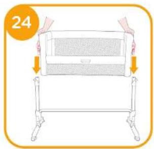 Joie Roomie Glide - Bedside Sleeper Assembly - 20