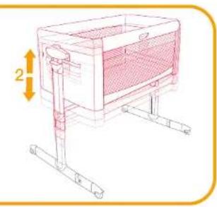 Joie Roomie Glide - Bedside Sleeper Assembly - 26