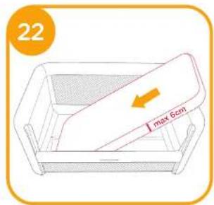 Joie Roomie Glide - Bedside Sleeper Assembly - 18