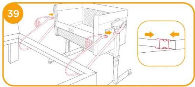 Joie Roomie Glide - Bedside Sleeper Assembly - 35