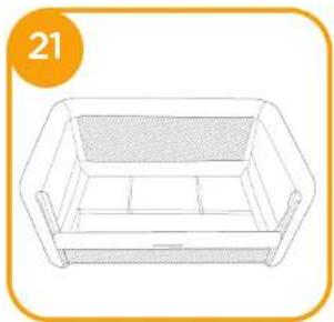 Joie Roomie Glide - Bedside Sleeper Assembly - 17