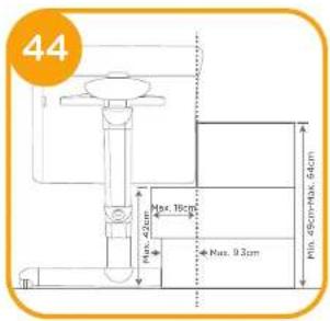 Joie Roomie Glide - Bedside Sleeper Assembly - 41