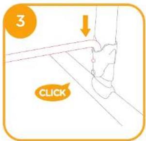 Joie Roomie Glide - Bedside Sleeper Assembly - 3