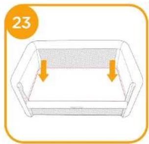 Joie Roomie Glide - Bedside Sleeper Assembly - 19