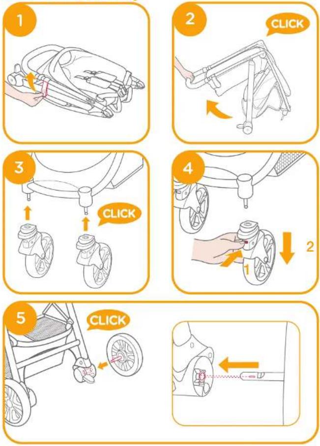 Joie Litetrax 4 S - IMPORTANT - READ CAREFULLY AND KEEP FOR FUTURE REFERENCE - 1