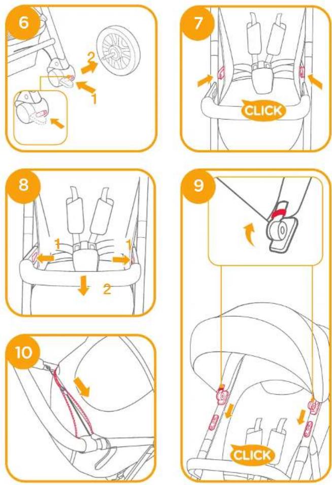 Joie Litetrax 4 S - IMPORTANT - READ CAREFULLY AND KEEP FOR FUTURE REFERENCE - 2