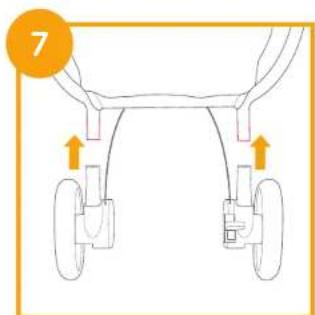 Joie Tourist - Stroller Assembly - 7