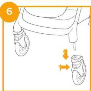 Joie Tourist - Stroller Assembly - 6