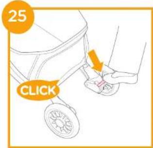 Joie Tourist - Stroller Assembly - 25