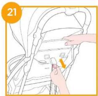 Joie Tourist - Stroller Assembly - 20