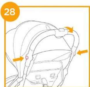 Joie Tourist - Stroller Assembly - 28